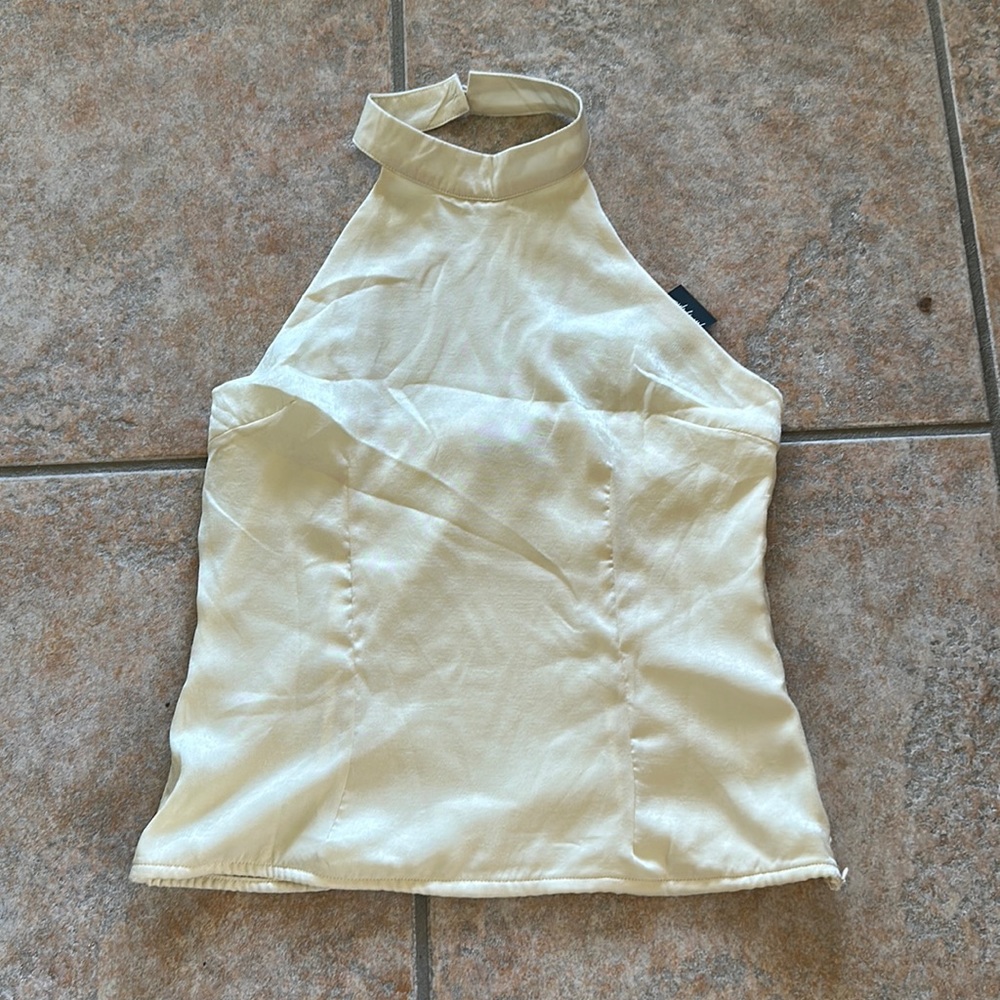 Nasty Gal halter top.